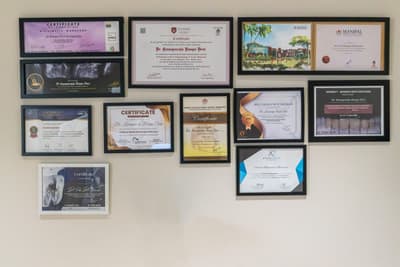 Credentials wall